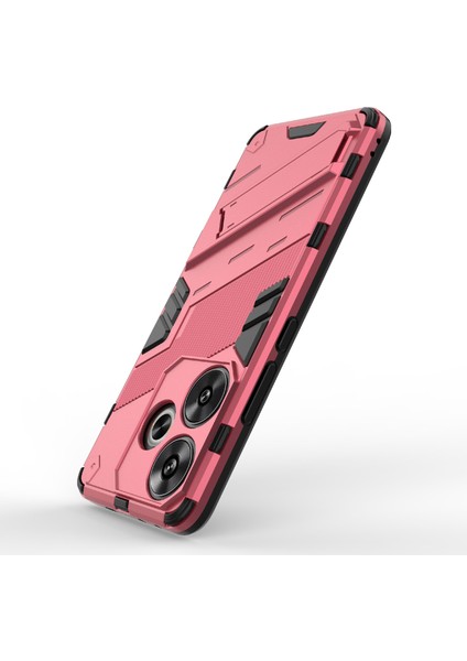 Xiaomi Redmi Turbo 3 5g Kılıf Darbeye Dayanıklı Pc + Tpu Telefon Kılıfı, Kickstand-Rose Için (Yurt Dışından) fırsatları