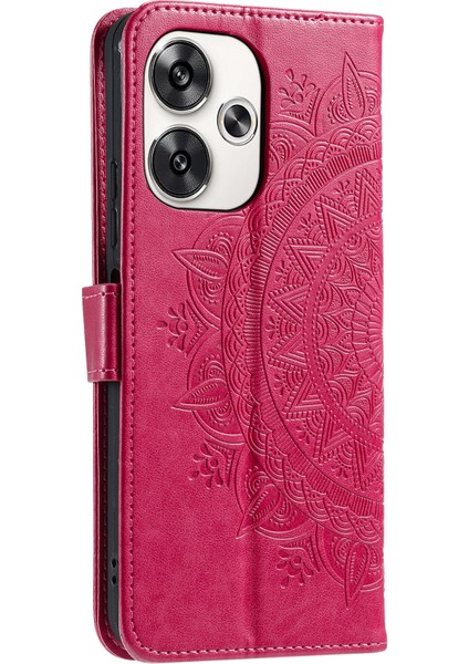 Xiaomi Poco F6 5g Kılıf Baskılı Totem Pu Deri Telefon Kapağı-Gül (Yurt Dışından) indirimleri