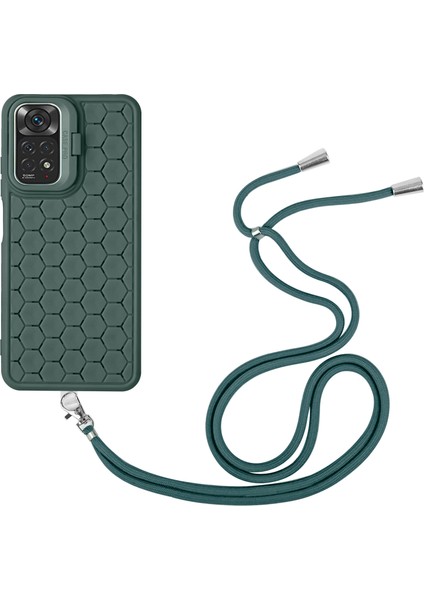 Xiaomi Redmi Note 11 4g (Qualcomm) Kılıf Tpu Telefon Kılıfı, Kickstand Ipi-Ordu Yeşili Için (Yurt Dışından)