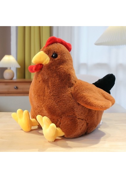 Çocuk Konforu Için Iki Renkli Büyük Horoz Peluş Bebek Bebek (Yurt Dışından)