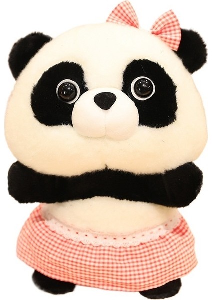 Önlük Kırmızı Panda Peluş Oyuncak Sevimli Bebek (Yurt Dışından)