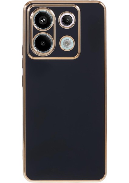 Xiaomi Redmi Için Not 13 Pro 5g Kılıf 6d Galvanik Esnek Tpu Koruyucu Telefon Kapağı-Siyah (Yurt Dışından)