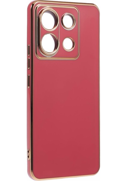 Xiaomi Redmi Için Not 13 Pro 5g Kılıf 6d Galvanik Esnek Tpu Koruyucu Telefon Kapağı-Kırmızı (Yurt Dışından) modelleri