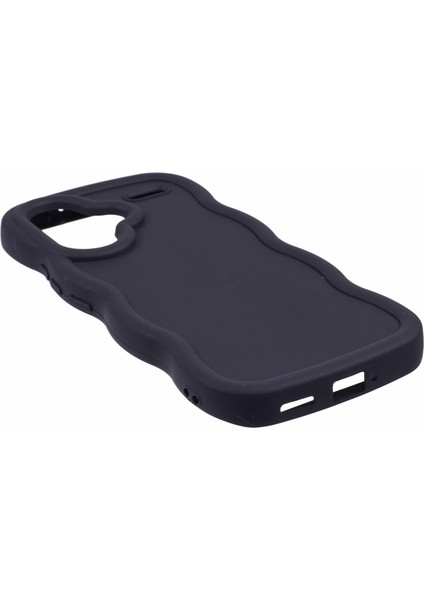 Xiaomi Redmi Note 13 Pro+5g Kılıf Wave Edge Esnek Tpu Telefon Arka Kapak-Siyah (Yurt Dışından)