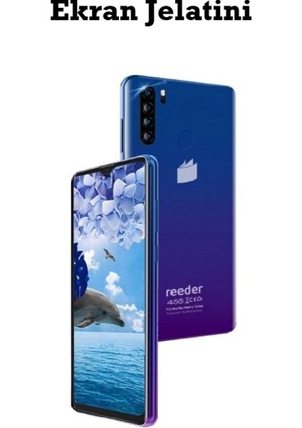 Reeder P13 Blue Max Uyumlu 2 Adet Ön Body Şeffaf Ultra Ekran Koruyucu Nano Jelatin