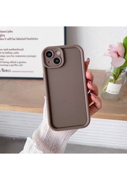 iPhone 13 Uyumlu 3D Kamera Korumalı Yumuşak Darbe Emici Soft Kılıf