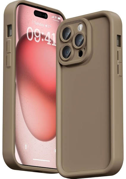 iPhone 14 Pro Max Uyumlu 3D Kamera Korumalı Yumuşak Darbe Emici Soft Kılıf