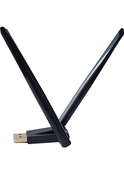 W136 Dual Band USB Adaptör Kablosuz Wifi Alıcı Anten 300 Mbps Dual Band USB 2.0 2.4ghz Windows Mac modelleri