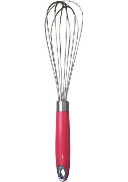 Kalın Telli, Kalın Saplı Çırpıcı 31 cm Kırmızı
