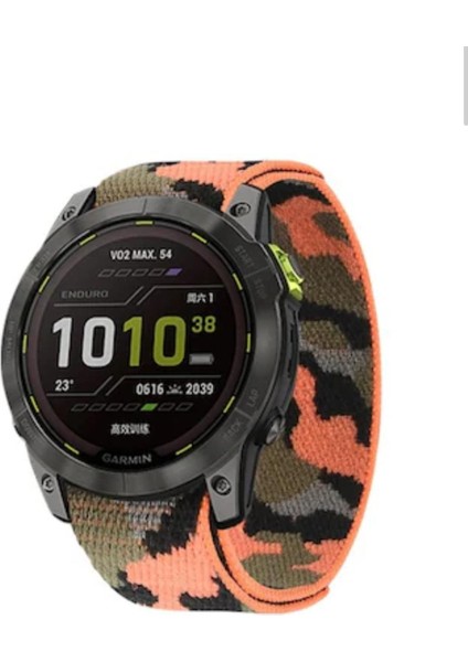 Garmin Fenix 6x-6x Pro-Plus Kumaş Kordon 26MM