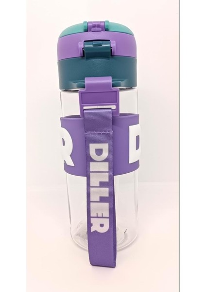 Diller Tritan Matara 600 ml Mor modelleri
