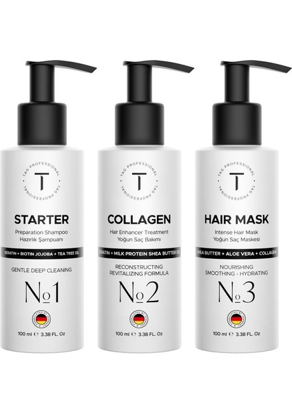 Collagen 3’lü Saç Bakım Seti fiyatları