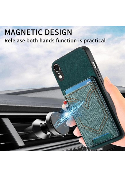IPhone Xr Manyetik Araç Montaj Crad Yuvası Kot Cep Tasarımı (Yurt Dışından) fiyatları