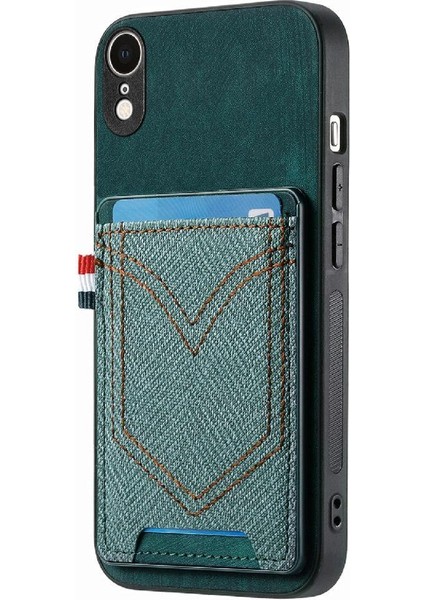 IPhone Xr Manyetik Araç Montaj Crad Yuvası Kot Cep Tasarımı (Yurt Dışından) modelleri