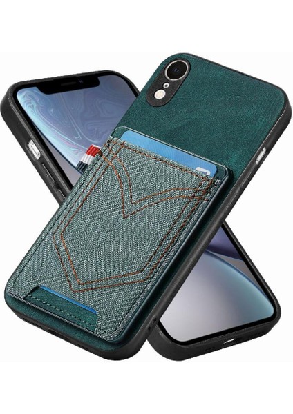 IPhone Xr Manyetik Araç Montaj Crad Yuvası Kot Cep Tasarımı (Yurt Dışından) indirimleri