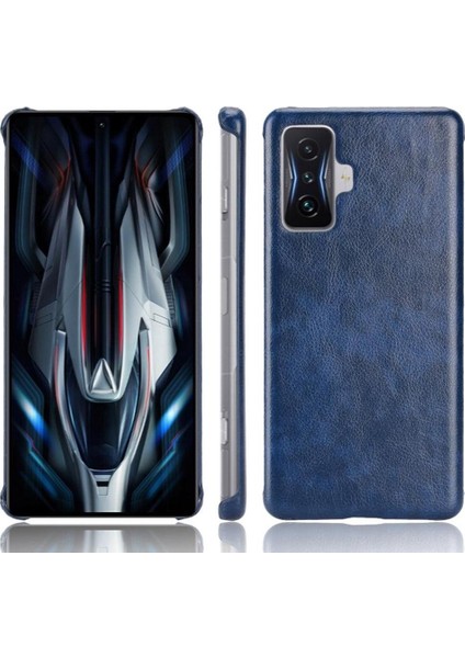 Xiaomi Poco F4 Gt Lychee Desen Anti Scratch Uyumluluk Için Retro Kılıf (Yurt Dışından)