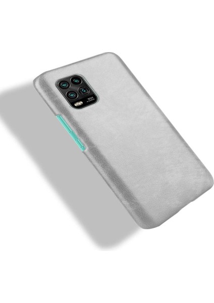 Retro Durumda Xiaomi Mi 10 Lite 5g Uyumluluk Retro Lychee Desen (Yurt Dışından)