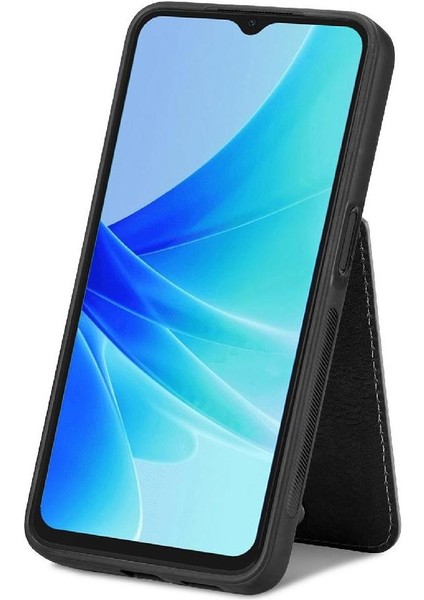 Manyi Mall Oppo A57 4g Manyetik Araç Montaj Standı Için Kılıf Crad Yuvası Cüzdan Fermuar (Yurt Dışından)