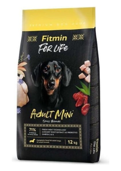 For Life Mini Irk Kümes Hayvanlı Yetişkin Köpek Maması 12 kg