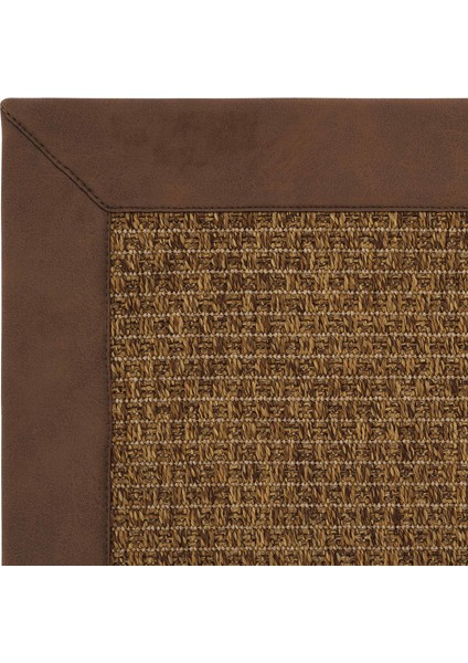 Kyoto Art 02 Hasır Dokulu Balkon Halısı Ithal Sisal Halı Yolluk Bordürlü Mutfak Halısı