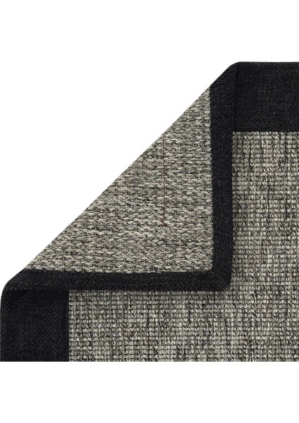 Londra Art 01 Hasır Dokulu Balkon Halısı Ithal Sisal Halı Yolluk Bordürlü Mutfak Halısı