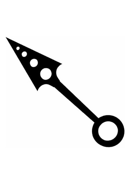 Kunai Knife Figür