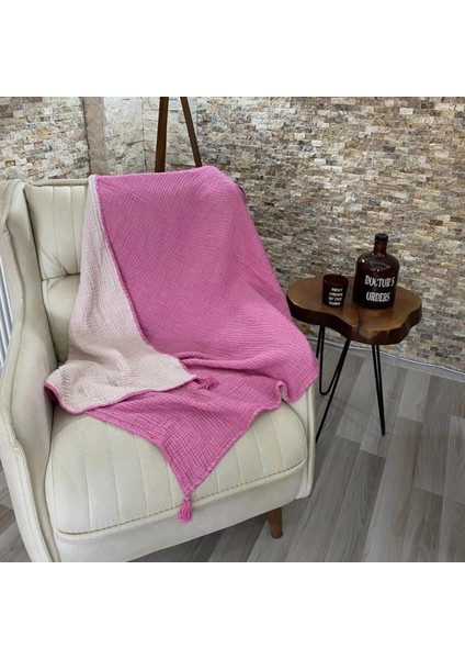 Koltuk Şalı – Tv Battaniyesi Pamuk Doğal 4 Katlı Müslin Kumaş modelleri