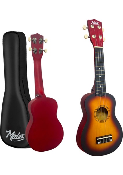 UKX-901SB Sunburs Soprano Ukulele (Askı Çanta Metod Pena) fiyatları