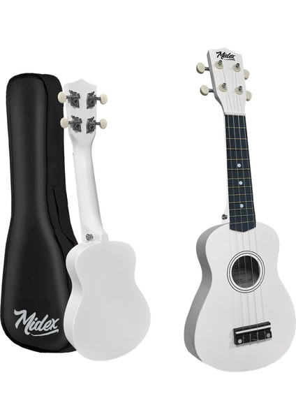 UKX-901WH Beyaz Soprano Ukulele (Askı Çanta Metod Pena) fiyatları