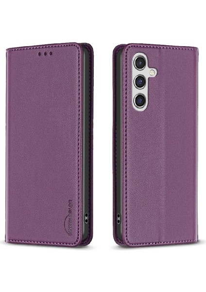 Samsung Galaxy S24 5g Manyetik Cüzdan Iş Çok Renkli Için Flip Case (Yurt Dışından)