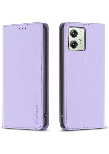 Motorola Moto G54 5g Pu Deri Çoklu Kart Yuvası Manyetik Için Flip Case (Yurt Dışından)