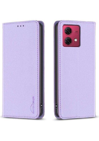 Motorola Moto G84 5g Iş Manyetik Cüzdan Pu Deri Için Flip Case (Yurt Dışından)