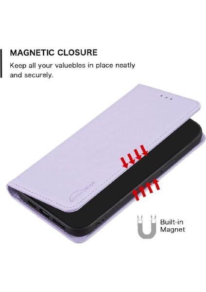 Motorola Moto G84 5g Iş Manyetik Cüzdan Pu Deri Için Flip Case (Yurt Dışından)