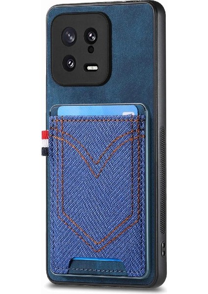 Xiaomi 13 Için Crad Yuvası Kot Cep Tasarım Manyetik Araç Montaj (Yurt Dışından) fiyatları