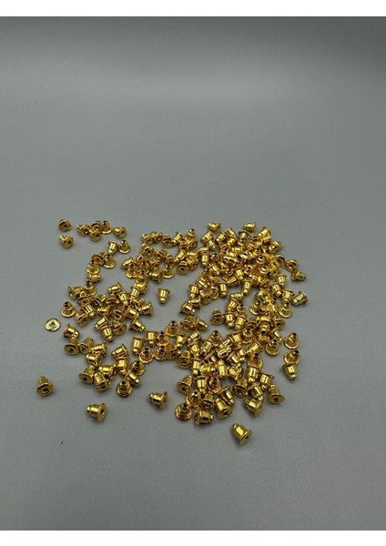 Gold Küpe Arkası 5 mm 50 Adet