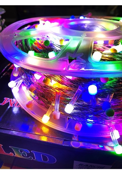 Ağaç Süsleme Ledi Yılbaşı-Cafe-Eğlence 480 Ledli 100 Metre Şerit Led 8 Farklı Mod Özellikli Işık Led fiyatları