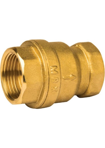 Çekvalf Dik Tip Yaylı - 1/2'' - 15 mm