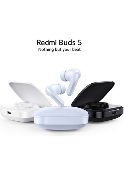 Xıaomı Redmi Buds 5 Global Sürüm Bluetooth Kulaklık Tws Kablosuz Kulaklık - Siyah (Yurt Dışından) fiyatları