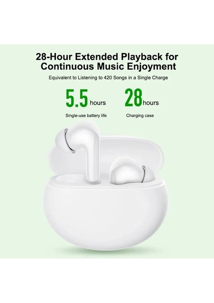 Xıaomı Redmi Buds 4 Aktif Tws Bluetooth Kulaklık Stereo Müzik Oyun Kablosuz Kulaklık - Siyah (Yurt Dışından) fiyatları