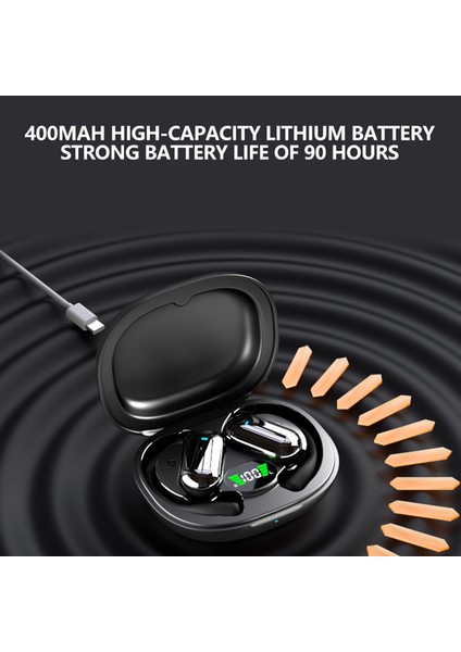 YYK-Q16S Bluetooth 5.3 Spor Kulaklık Gürültü Azaltma Ows Kablosuz Kulaklık - Beyaz (Yurt Dışından) fiyatları