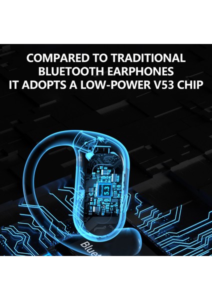 YYK-Q16S Bluetooth 5.3 Spor Kulaklık Gürültü Azaltma Ows Kablosuz Kulaklık - Beyaz (Yurt Dışından) modelleri