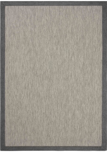 Monako Art 01 Hasır Dokulu Balkon Halısı Ithal Sisal Halı Yolluk Bordürlü Mutfak Halısı