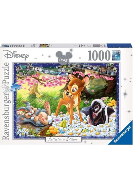 Puzzle, Wd Bambi, 1000 Parça