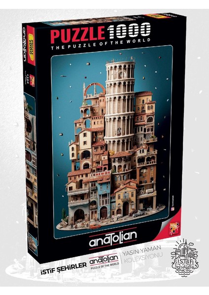 Puzzle - Pisa / 1000 Parça Puzzle, 1164