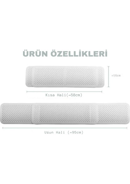 Ayarlanabilir Klima Hava Yönlendirme Aparatı Hava Çarpmaması Için Klima Aparatı Siperi