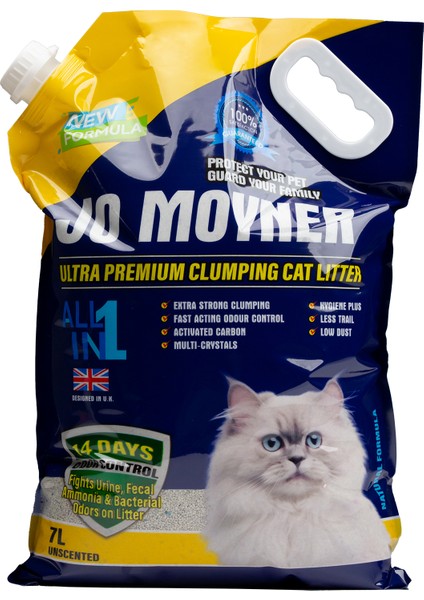 Ultimate Aktif Karbonlu Hipoalerjenik Ekstra Güçlü Topaklanan Tozsuz Doğal Kokusuz Kedi Kumu 1 Paket