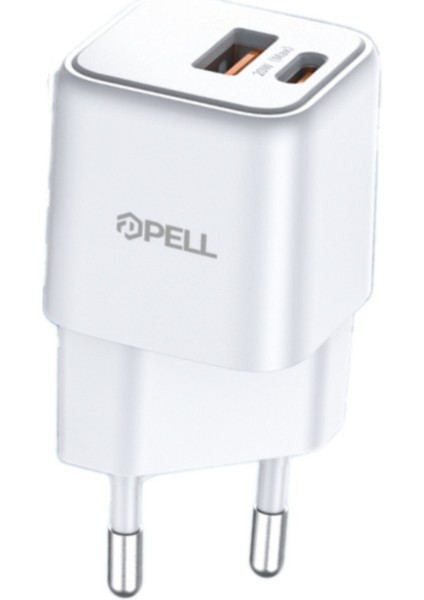 USB Type-C Girişli 20W Turbo Şarj Başlığı Pd+Qc