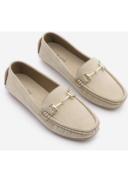 Marjin Kadın Saraç Detaylı Comfort Tokalı Loafer Elos