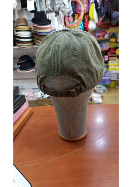Eskitme Şapka Pamuklu Retro Kep 58-60 cm Yeşil Renk fiyatları