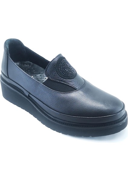 Janestt Kadın Deri Confort Taban Casual Ayakkabı 145-1032 modelleri